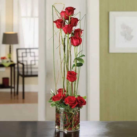 Vertical Roses